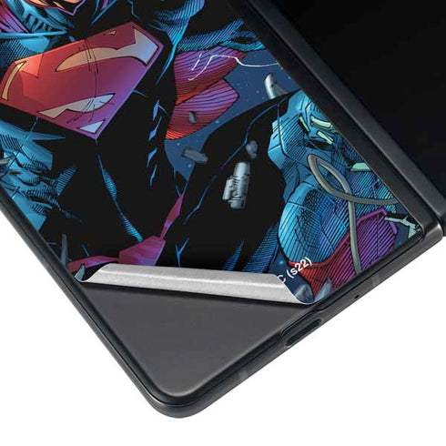 DC Comics Superman Unchained #1 Original Cover Galaxy Z Fold4 5G Skin